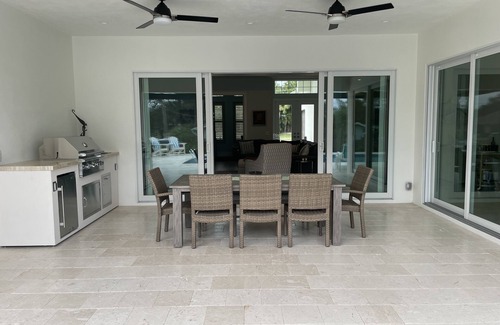 Bonita Springs House | Stunning Newly Constructed Poolside Retreat Across from golf course