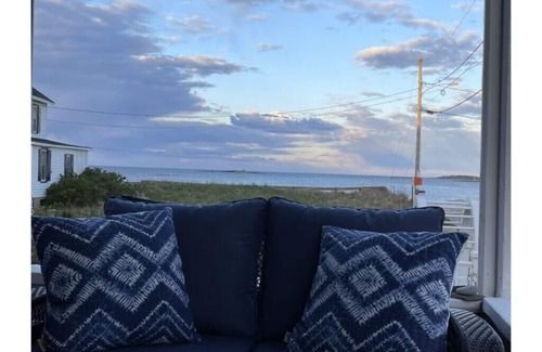 Camp Ellis House | Stunning ocean few with private yard and pathway to the beach!