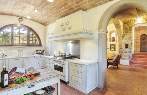 Gambassi Terme Villa | Stunning private villa for 14 guests with A/C, private pool, WIFI, TV, terrace and panoramic view