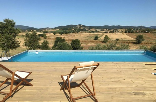 Gavorrano Villa | Stunning private villa with WIFI, private pool, TV, balcony, panoramic view and parking