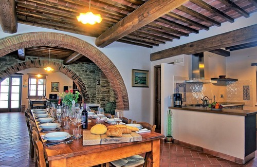 Bucine Villa | Stunning private villa for 17 guests with WIFI, private pool, TV, veranda and panoramic view