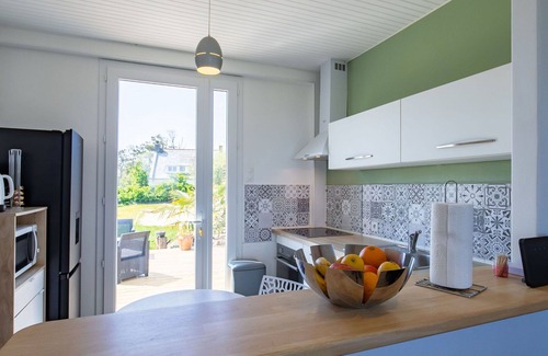 Kerlouan House | Stunning private villa for 6 guests with WIFI, TV, terrace and pets allowed