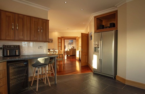Aisgernis House | Stunning private villa for 17 guests with WIFI, hot tub, TV, patio and panoramic view