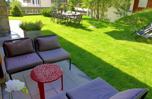 Randogne House | Stunning private villa for 10 people with WIFI, TV and balcony