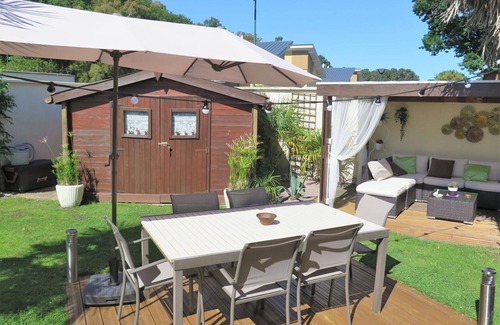 Labenne House | Stunning private villa for 4 guests with private pool, WIFI, TV, terrace and pets allowed