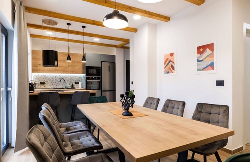 Kupjak House | Stunning private villa for 7 guests with hot tub, WIFI, A/C, TV and terrace
