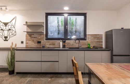 Kupjak House | Stunning private villa for 7 guests with hot tub, WIFI, A/C, TV and terrace