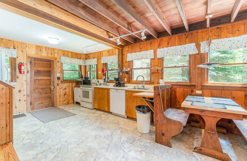 Lake Township House | Stunning retreat w/private dock & wood-burning stove - close to town