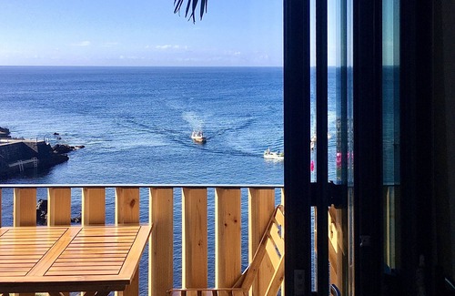 Lagoa House | Stunning sea front private villa steps away from the sea & natural pools