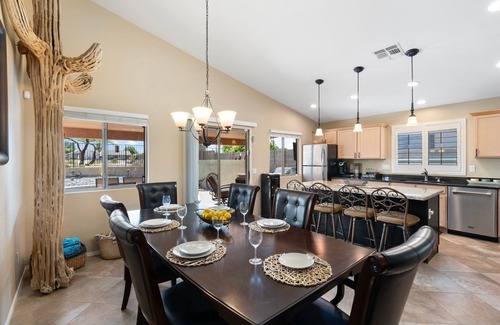 San Tan Valley House | Stunning sunset and Golf course views from the pool deck!