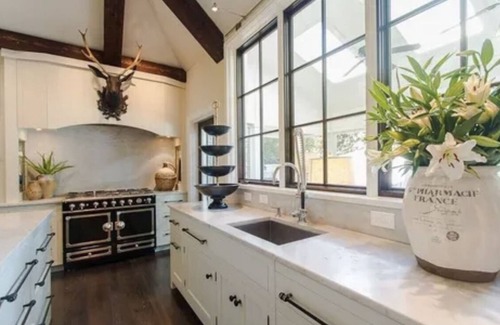 Chastain Park House | Stunning Tuxedo Park home with pool & guest house - walk to Chastain Park