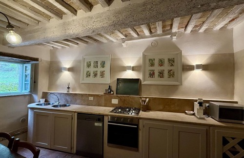 Vivo dʼOrcia Villa | Stunning villa for 4 people with pool, WIFI, TV and panoramic view