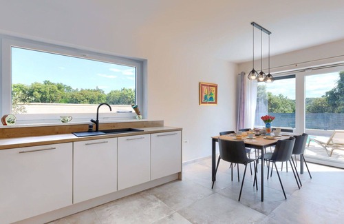 Vinkuran House | Stunning villa for 6 people with A/C, private pool, WIFI, TV, terrace and parking