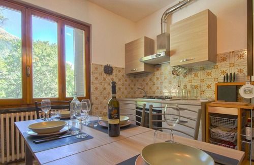 Bagni di Lucca House | Stunning villa for 7 people with private pool, hot tub, WIFI, TV, pets allowed and parking