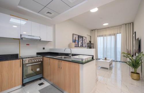 Jebel Ali Apartment | Stylish 1BR w/Balcony & Pool |2 Min Walk to Metro