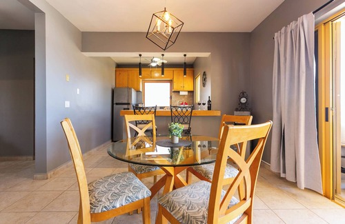Campo de Golf Fonatur Condo | Stylish 2-Bedroom Condo with Ocean Views | Walk to Town | Pool & BBQ Area