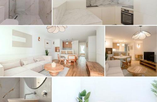 Santos Apartment | Stylish 2BR Apartment with AC & Terrace | By Airnest