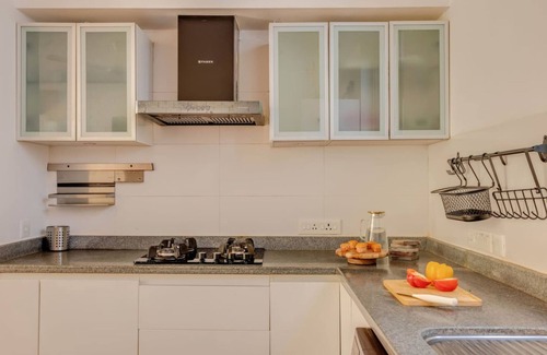 Reis Magos Apartment | Stylish 2BR w Pool Near Candolim and Coco Beach