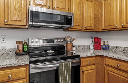 Cornelius House | Stylish 3-bedroom home in central Cornelius-Chalkboard Wall-Firepit-Grill & more