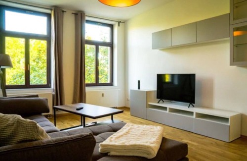 Zentrum-Ost Apartment | *Stylish apartment at the Main Station/2 BR/4-6 Pers.*