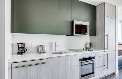 Fenway–Kenmore Apartment | Stylish Fenway 1BR w/W/D, Roof & Gym, nr Fenway Park, by Blueground