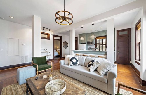 Galveston Apartment | Stylish Historic Loft, 3 Blocks to The Strand