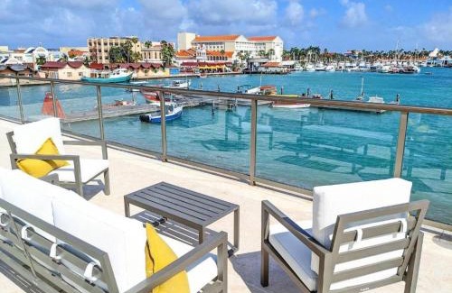 Oranjestad Apartment | Stylish luxury condo, central location, ocean view, pool, gym