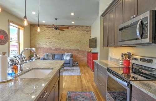 Glenwood Springs Apartment | Stylish, modern downtown retreat, Unbeatable location w/historic downtown views