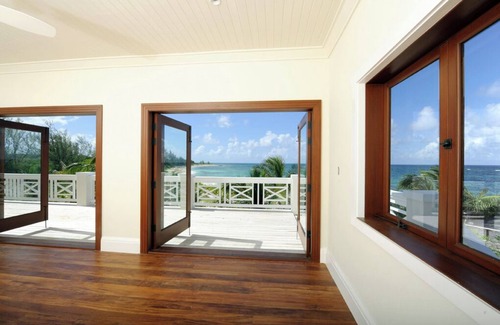 Governor's Harbour House | Stylish & Private Beachfront Home w/Heated Pool, Walk to Restaurants