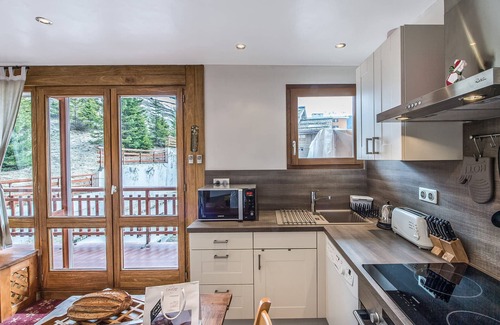 Courchevel Apartment | Stylish Renovated Apartment with Direct Ski Slope Access
