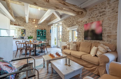 Lagnes Other | Stylish stone village house with swimming pool