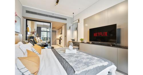 Downtown Dubai Apartment | Stylish Studio - 5-min walk Burj Khalifa & Dubai Mall