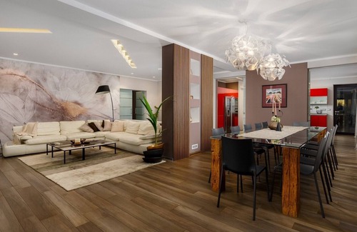 Sveta Katarina Villa | Stylish Villa Pedena with a pool and a gym
