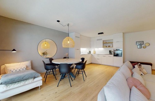 Leukerbad Apartment | Sublime modern family apartment of 2 bedrooms