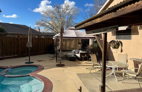 Livermore House | Suburban retreat, pool/hot tub, near labs and wineries
