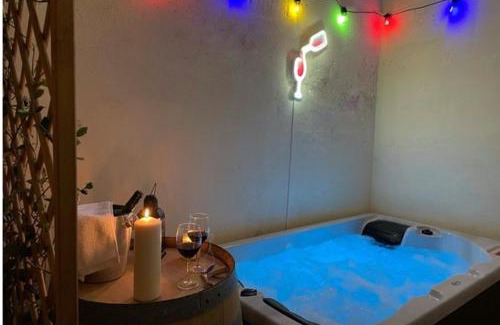 Arveyres Apartment | Suite Grand Cru - SPA & terrasse