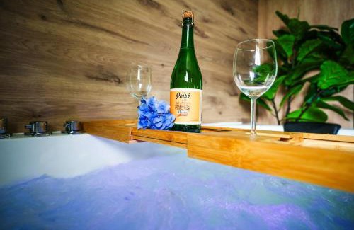 Plouay Apartment | Suite Romantique et Spa Privé - Balnéo, Billard, Vidéoprojecteur - Bretagne Sud