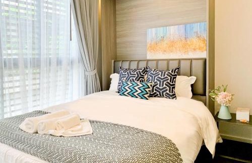 Bangkok Central Business District Apartment | Sukhumvit Asok Modern Suite