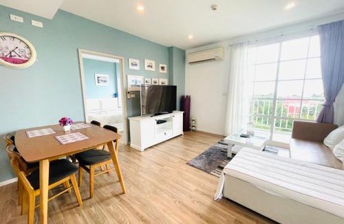Khao Takiab Apartment | Summer Huahin 619,2 Bedroom condo,Sea View,Near Beach&Cicada,Beautiful Swimming pool