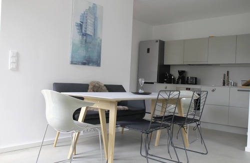 Norderney House | Summer loft shed XXXII (small modern vacation home with southwest-facing garden)