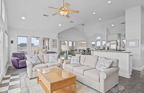 Avon House | SUMMER SAVINGS - Semi-Oceanfront Home w/Pool, Hot Tub, Game Room, Beach Nearby