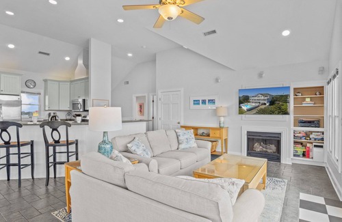 Avon House | SUMMER SAVINGS - Semi-Oceanfront Home w/Pool, Hot Tub, Game Room, Beach Nearby