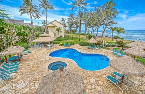 Wailua Apartment | Summer Specials at Serenity | Islander on the Beach Oceanfront Studio with AC