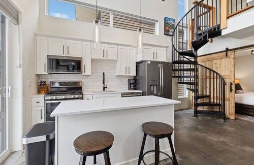 Whitefish Condo | Summers Stays for You and Your Pet in Whitefish! Pet Friendly Quarry unit! Community Amenities!