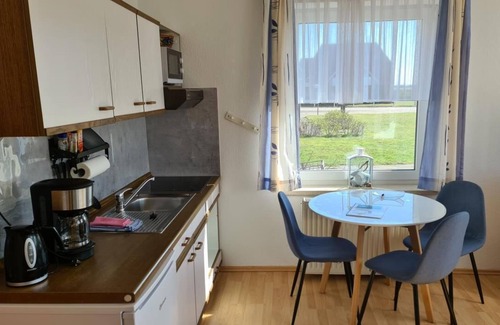 Baltrum Apartment | Sun, beach and best sea view on the island, ground floor, 1 bedroom.