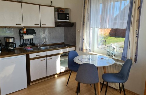 Baltrum Apartment | Sun, beach and best sea view on the island, ground floor, 1 bedroom.