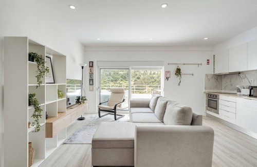 Sesimbra Apartment | Sunny Flat w/Jacuzzi and Balconies by Host Wise