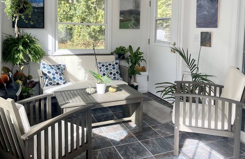 Copake Lake Cottage | Sunny Lakeside Artist's Cottage with Dock and Kayaks