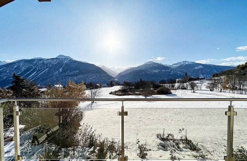 Crans-Montana Apartment | Sunny Lily facing the swiss Alps - Crans Montana