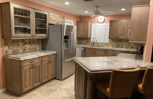 South Venice House | Sunny Venice villa w/heated pool and lanai, kayaks, close to beach and downtown